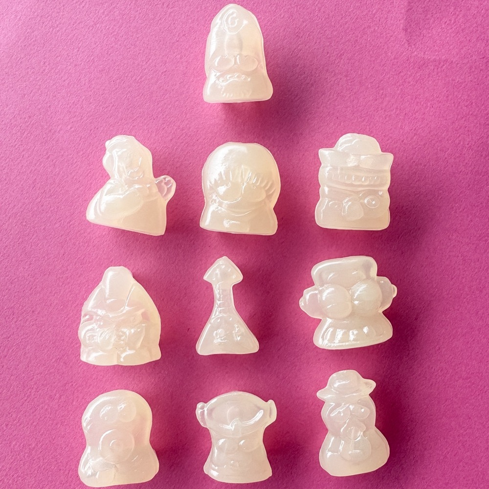 Go-Go’s Crazy Bones, 10PC Vintage 1990’s Toy Lot
